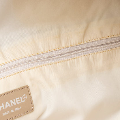 Chanel Vintage Nylon Travel Line Large Tote (SHF-21362)