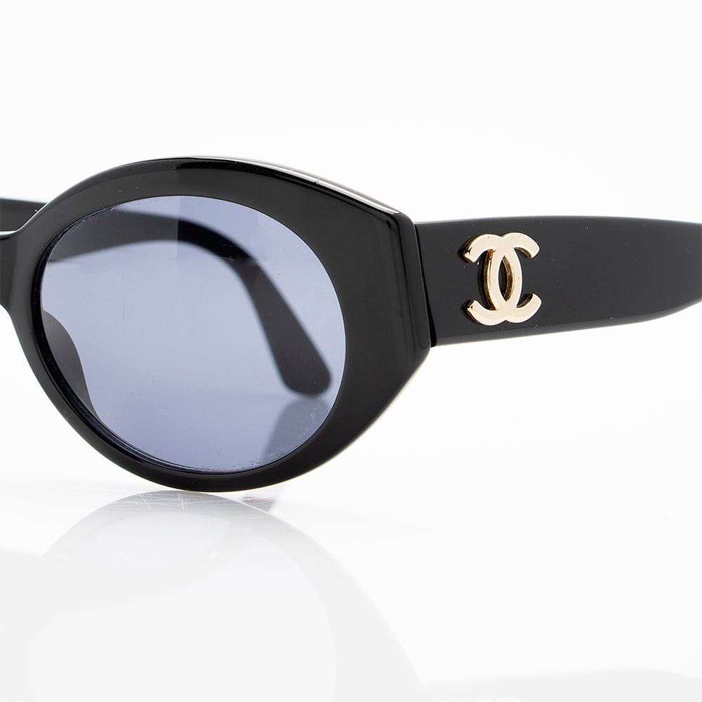 Chanel Vintage Oval Sunglasses (SHF-18707)