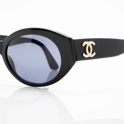 Chanel Vintage Oval Sunglasses (SHF-18707)