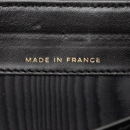 Chanel Vintage Patent Leather Chocolate Bar Wallet (SHF-22754)