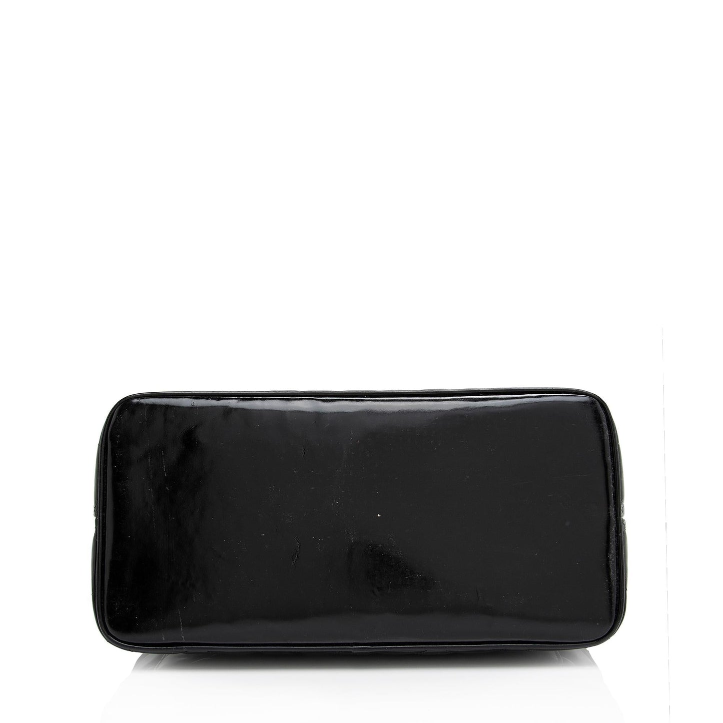 Chanel Vintage Patent Leather Medallion Tote (SHF-vDFKr8)