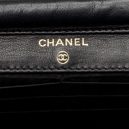 Chanel Vintage Patent Leather Timeless Wallet on Chain Bag (SHF-16127)