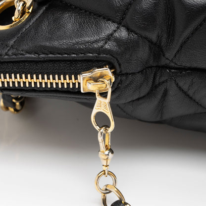 Chanel Vintage Quilted Lambskin Medium Shoulder Bag (SHF-lBlF7a)