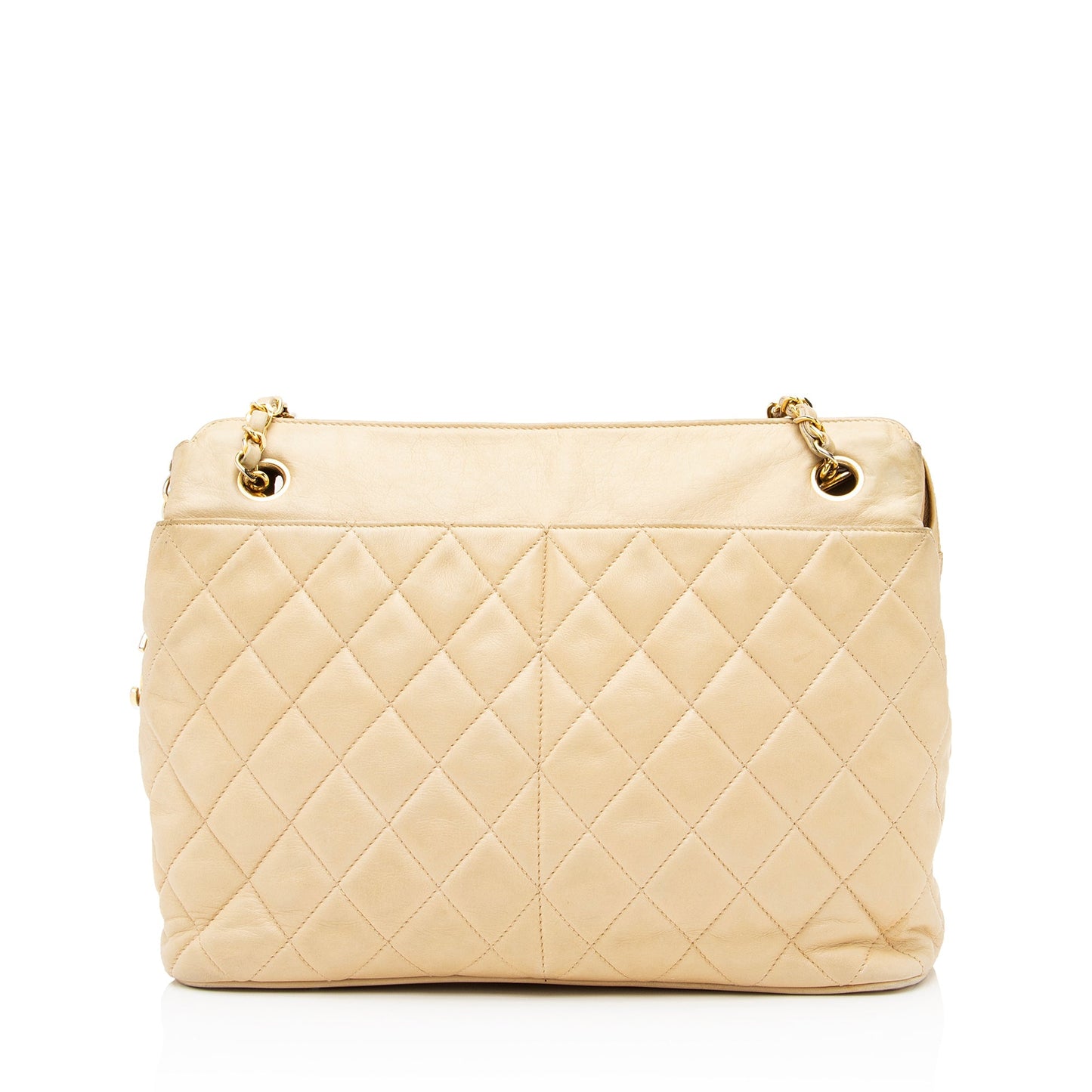 Chanel Vintage Quilted Lambskin Shoulder Bag - FINAL SALE (SHF-23722)