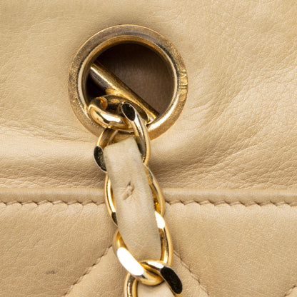 Chanel Vintage Quilted Lambskin Shoulder Bag - FINAL SALE (SHF-23722)
