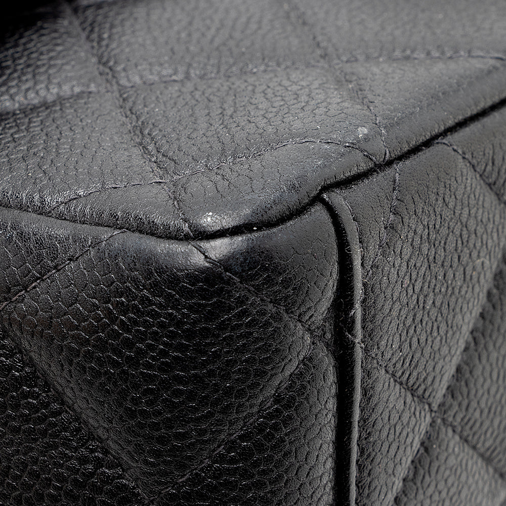 Chanel Vintage Quilted Leather Flap Shoulder Bag (SHF-18935)