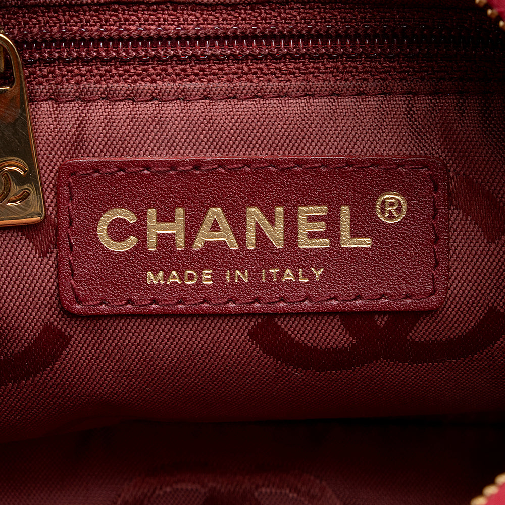 Chanel Vintage Satin Ribbon Small Shoulder Bag (SHF-19278)