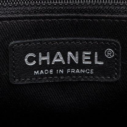 Chanel Washed Caviar Leather Mademoiselle Accordion Flap Bag (SHF-18925)
