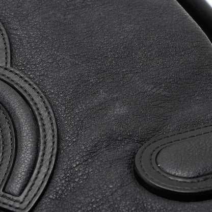 Chanel Washed Grained Calfskin CC Cup Satchel (SHF-NgmyTU)