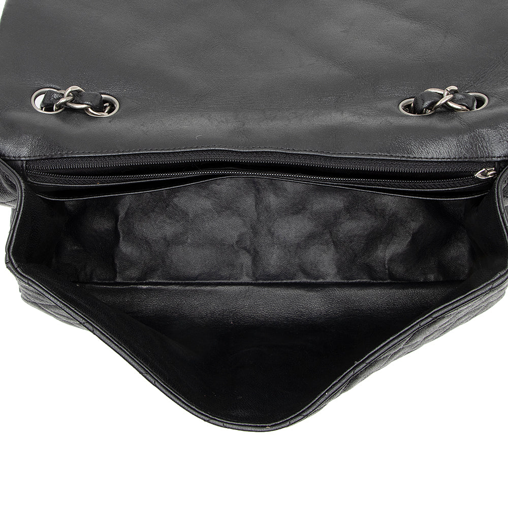 Chanel Washed Lambskin Hybrid Reissue Jumbo Single Flap Bag (SHF-20123)