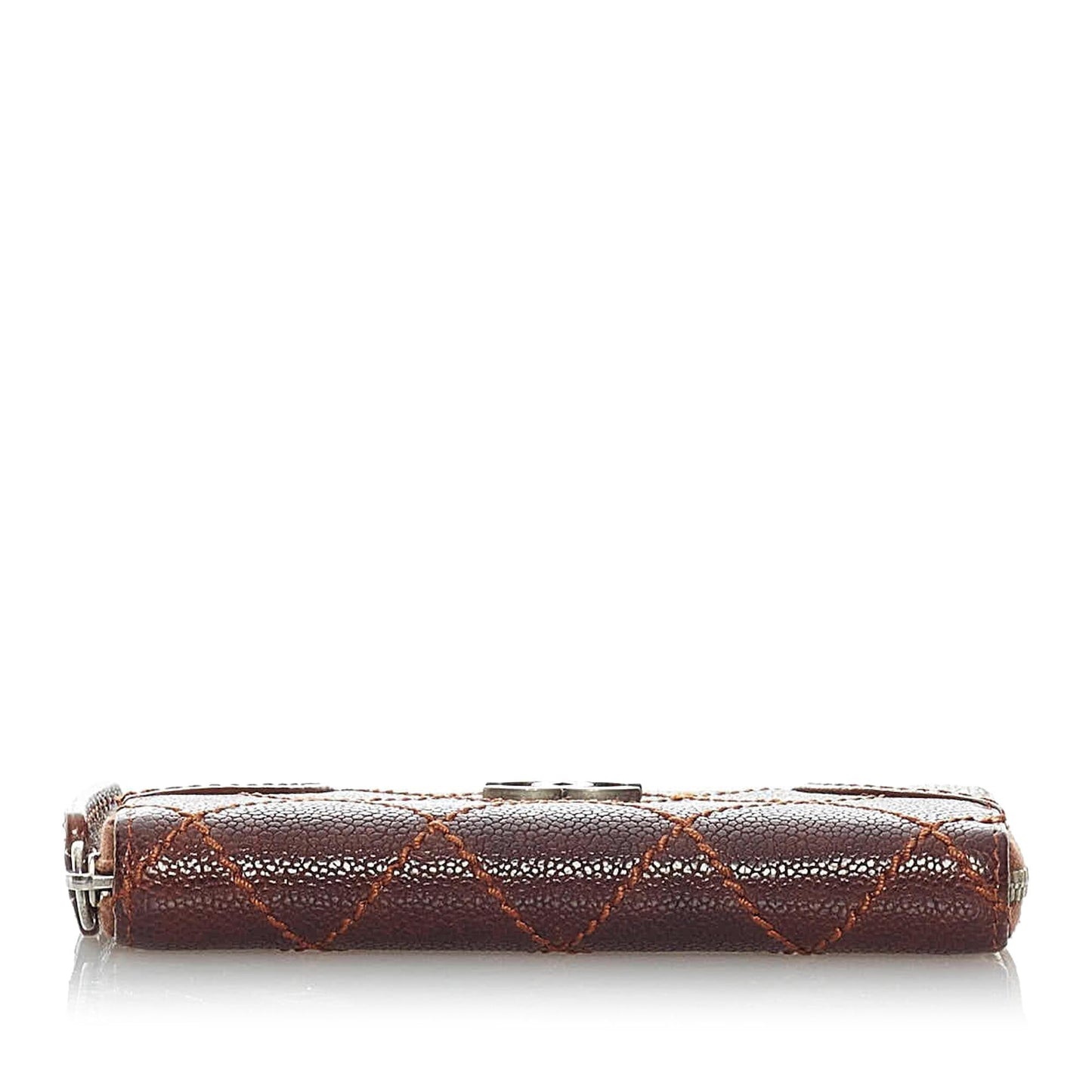 Chanel Wild Stitch Caviar Leather Coin Pouch (SHG-33263)