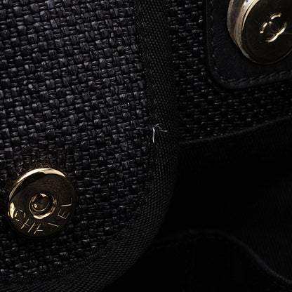 Chanel Woven Straw Deauville Medium Tote (SHF-xRiJ8n)