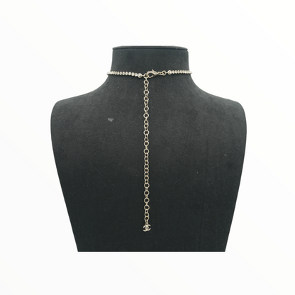 Chanel necklace rhinestones