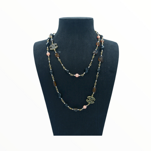 Chanel pearls long necklace