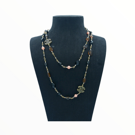 Chanel pearls long necklace