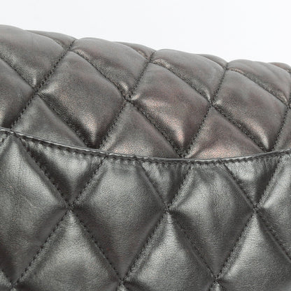 CHANEL Maxi 3 Accordion Flap Black Bag OUTLET FINAL SALE