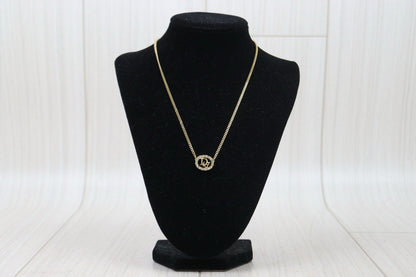 Good ( Rank AB)  Dior Heat Rhinestone Necklace 24102211