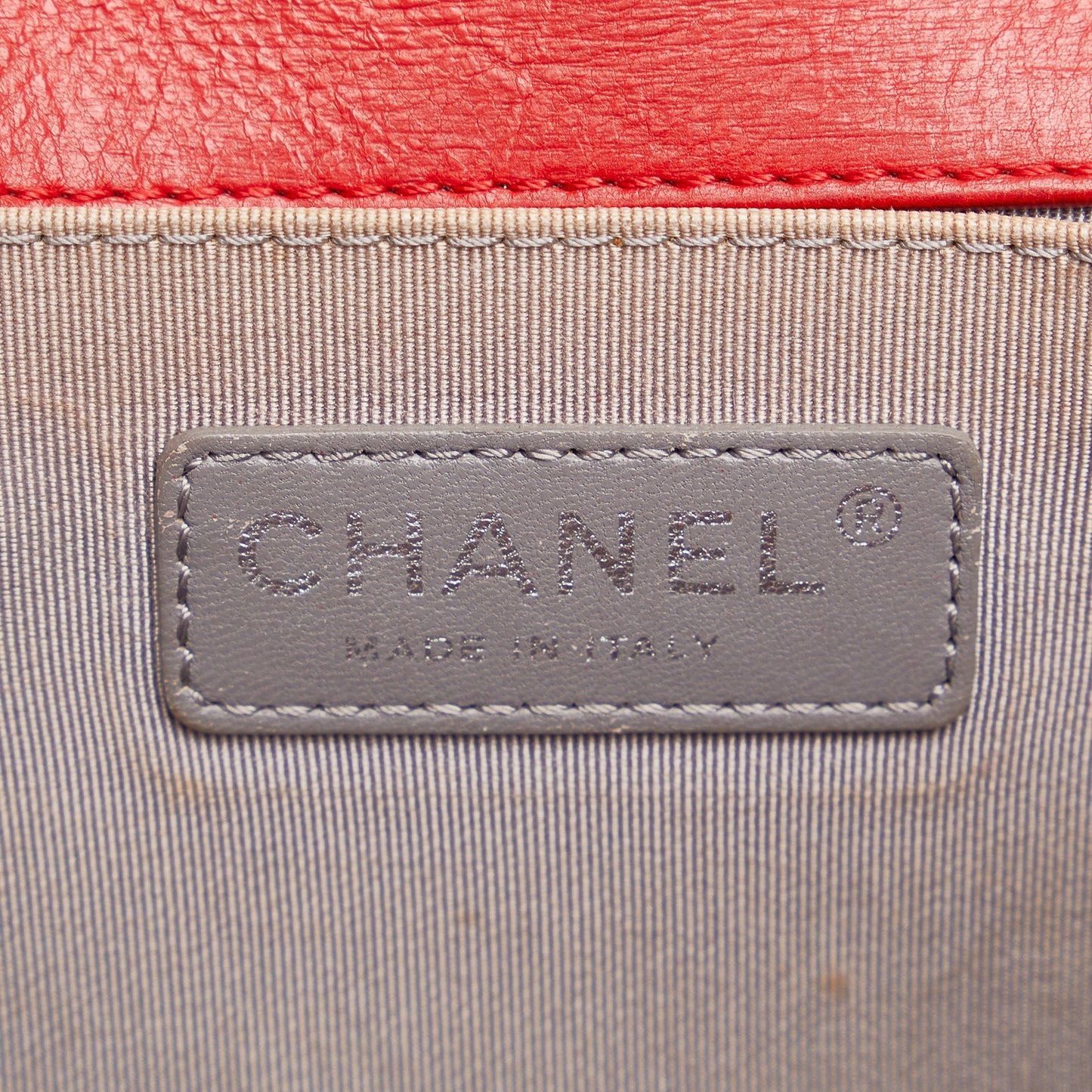 Chanel Sac Small Calfskin Double Stitch Boy Flap