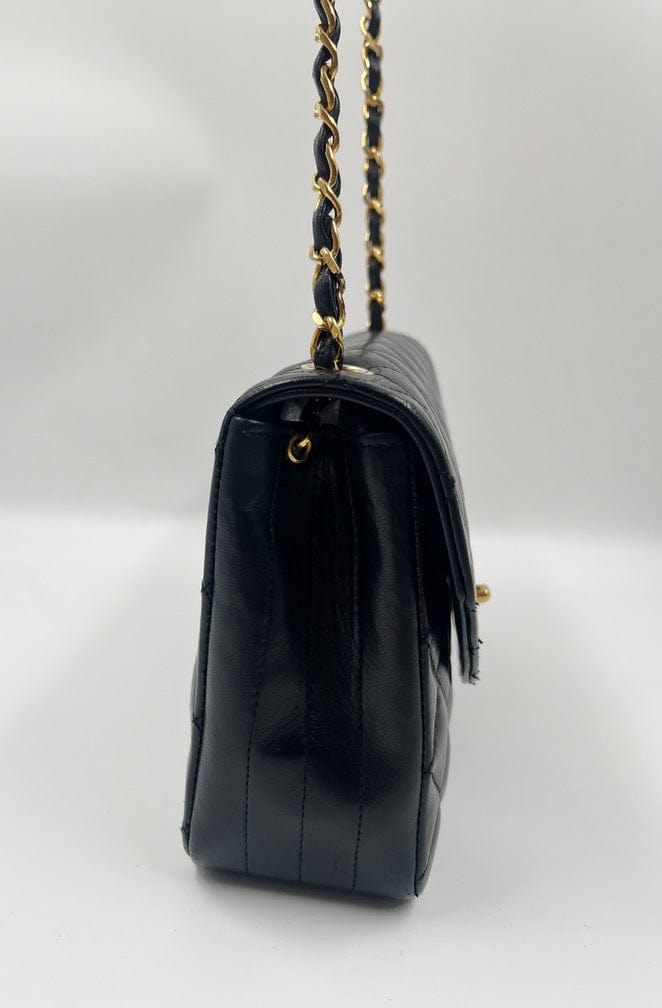 Chanel Vintage Single Flap with 24k gold plated hardware