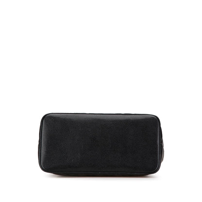 Black Chanel Caviar Medallion Tote