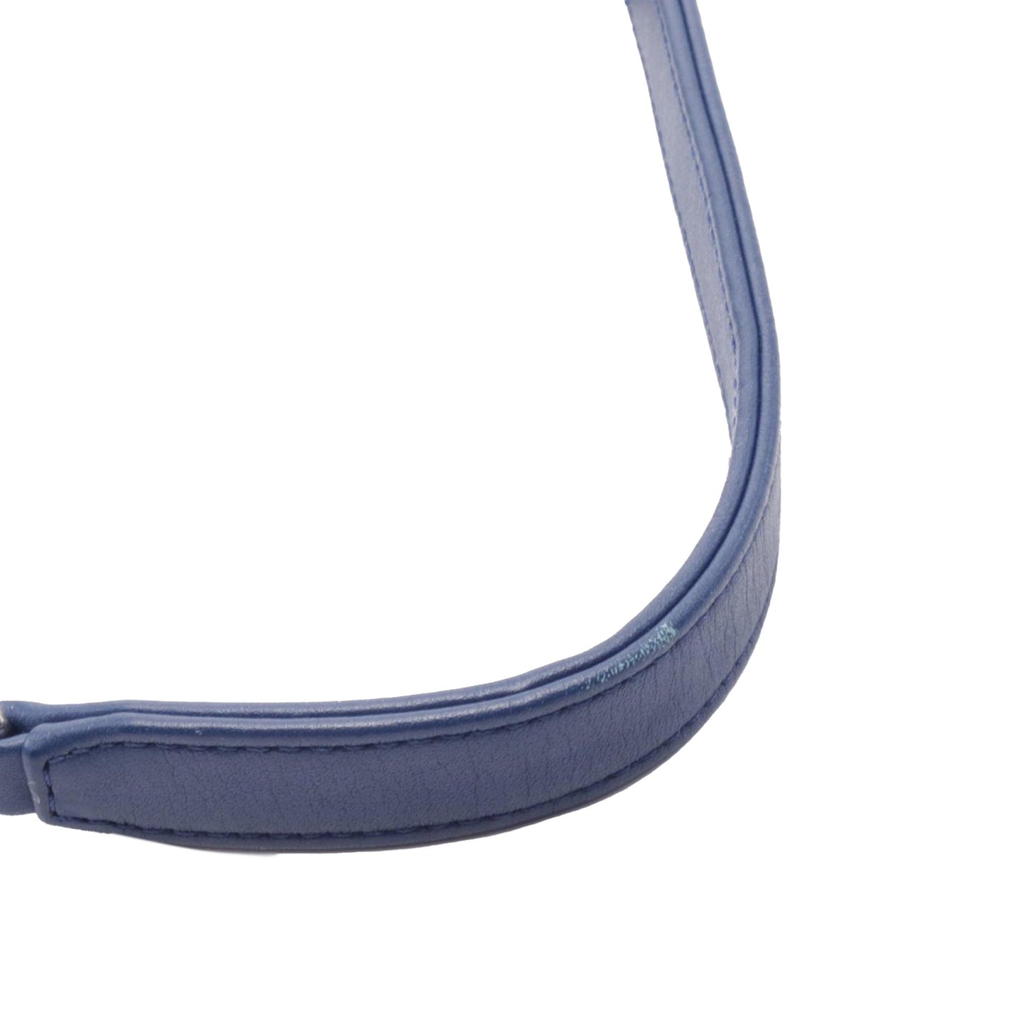 Blue Chanel Quilted Jersey Mademoiselle Flap Crossbody Bag