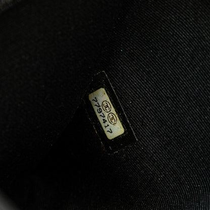 Chanel Sac Canvas Symbols Chain Pochette