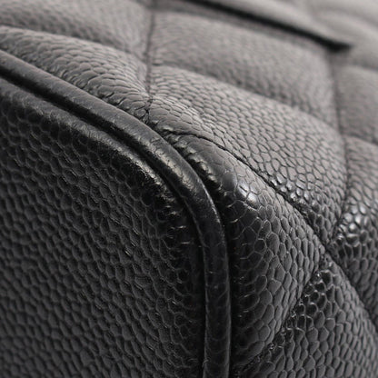 Black Chanel Caviar Medallion Tote