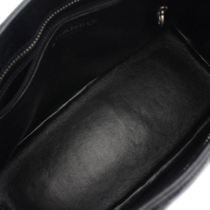 Black Chanel Caviar Medallion Tote