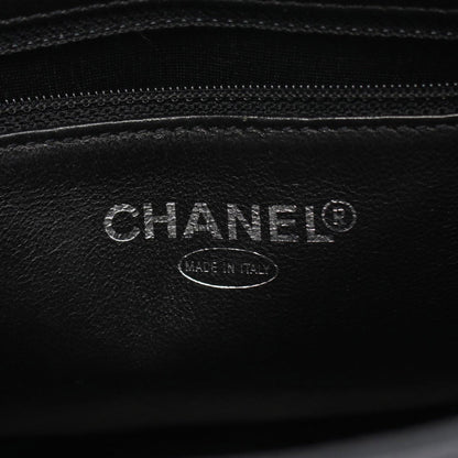 Black Chanel Caviar Medallion Tote