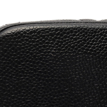 Black Chanel Caviar Medallion Tote