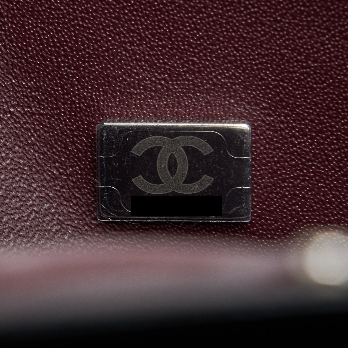 Chanel Small Classic Flap Bag Caviar Black SHW(Microchip)