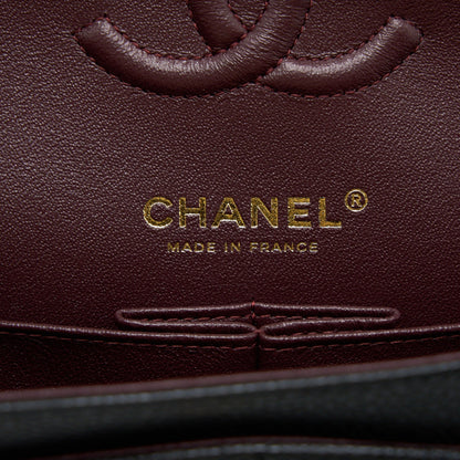 Chanel Small Classic Double Flap Bag Caviar Black GHW (Microchip)