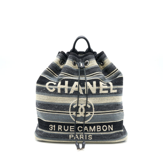 Chanel 31 Rue Cambon Bucket Backpack Multicolour SHW