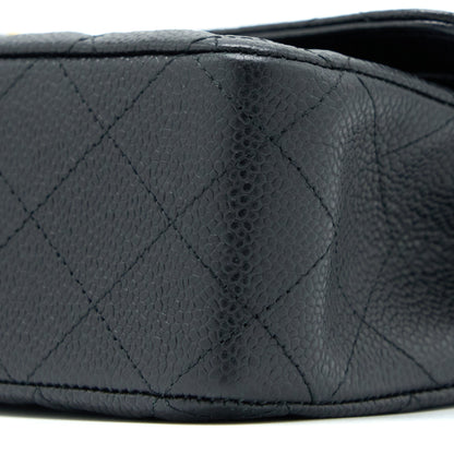 Chanel Medium Classic Double Flap Bag Caviar Black GHW