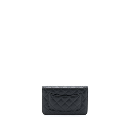 Chanel Classic Wallet On Chain Caviar Black GHW