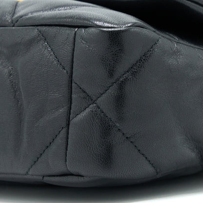 Chanel Small 19 Bag Goatskin Black Multicoloured Hardware