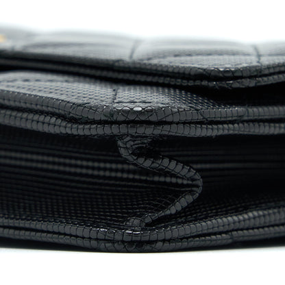 Chanel Limited Wallet On Chain Calfskin Black GHW