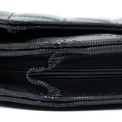 Chanel Limited Wallet On Chain Calfskin Black GHW
