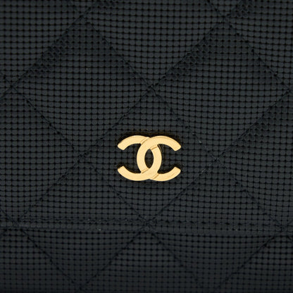 Chanel Limited Wallet On Chain Calfskin Black GHW
