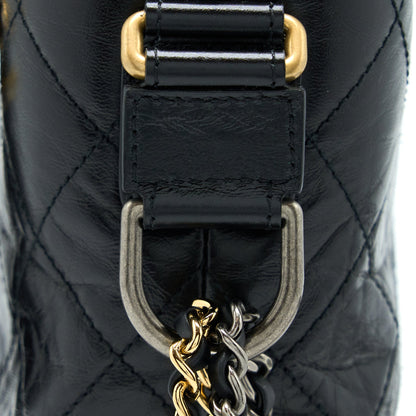 Chanel New Medium Gabrielle Hobo Bag Aged Smooth Calfskin Multicolour Hardware