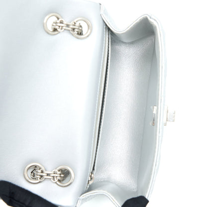 Chanel Mini 2.55 Reissue Flap Bag Calfskin Light Grey SHW