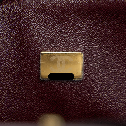 Chanel Medium Classic Double Flap Bag Caviar Black GHW (Microchip)