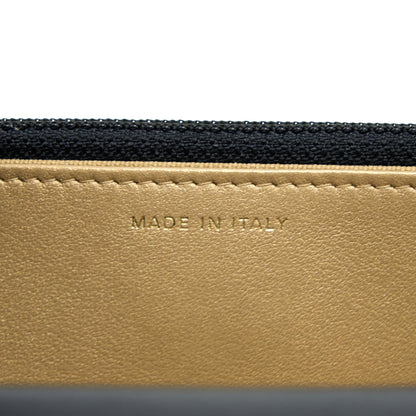 Chanel Pearl Crush Wallet on Chain Lambskin Black GHW (Microchip)