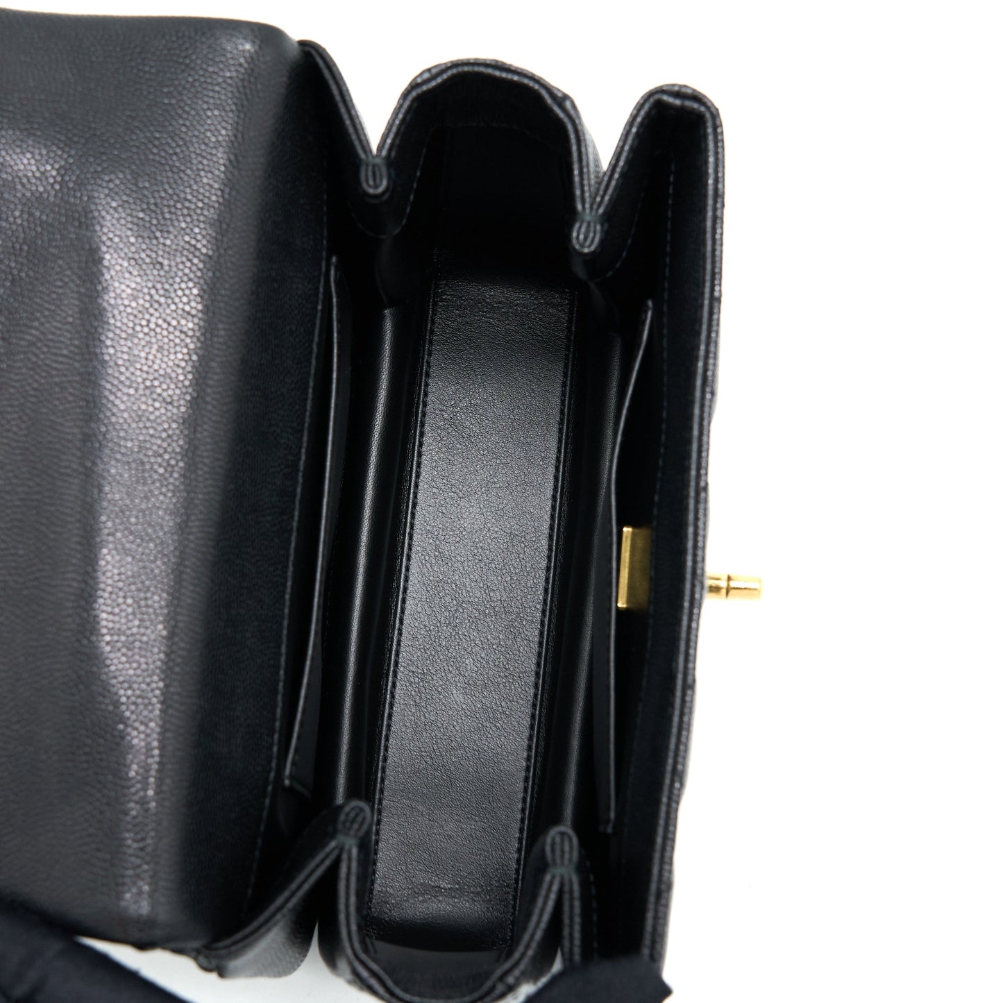 Chanel 22K Coco First Caviar Leather Black GHW (Microchip)