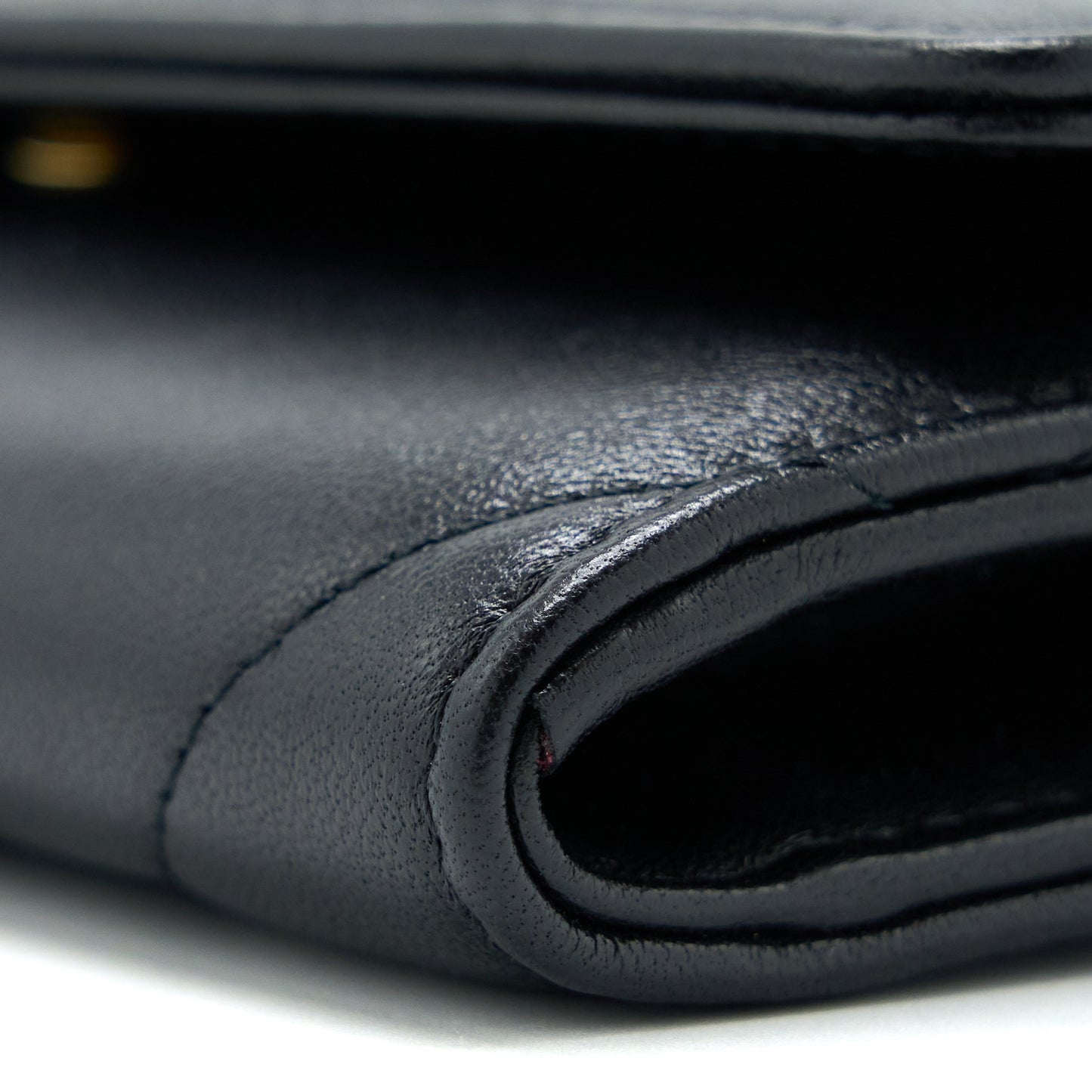 Chanel 19 Flap Wallet Lambskin Black GHW