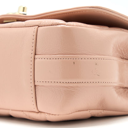 Chanel Seasonal Flap Bag Aged Calfskin Pink LGHW
