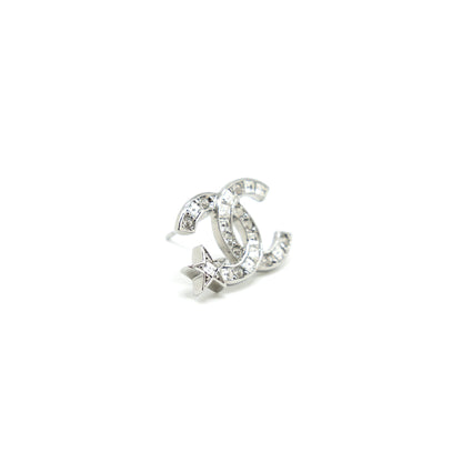 Chanel CC And Star Crystals Earring SHW