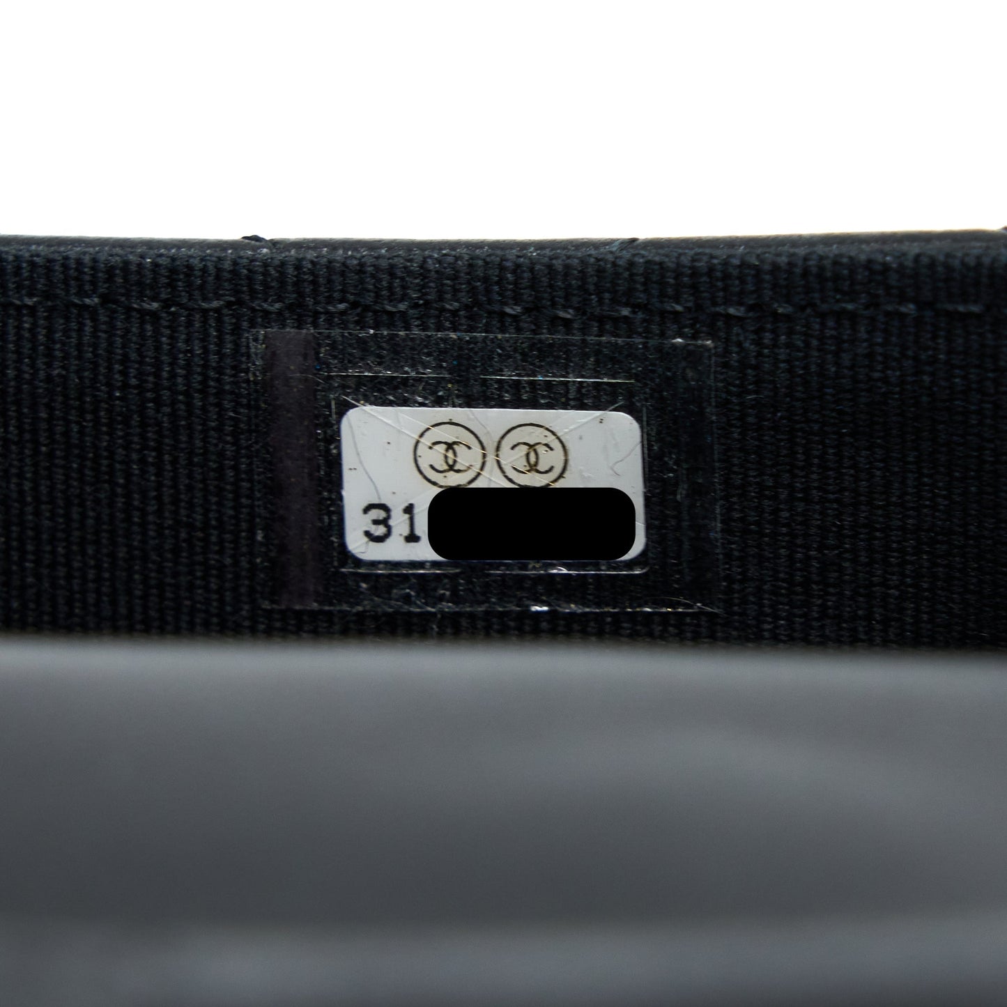Chanel Mini Top Handle Flap Bag Lambskin Black LGHW