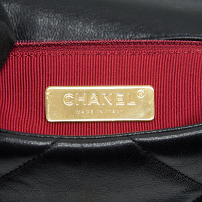 Chanel Small 19 Bag Black GHW
