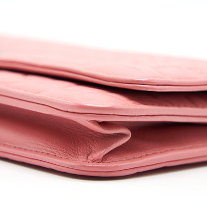 Chanel Camelia Wallet on chain Pink SHW
